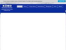 Tablet Screenshot of kuemo.com